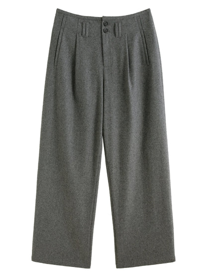 Calça de Lã Feminina Elegância - AlmaChic