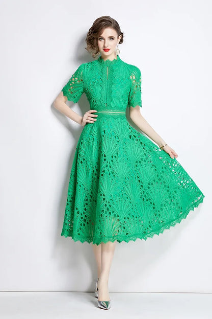 Vestido de Renda Elegante Florence