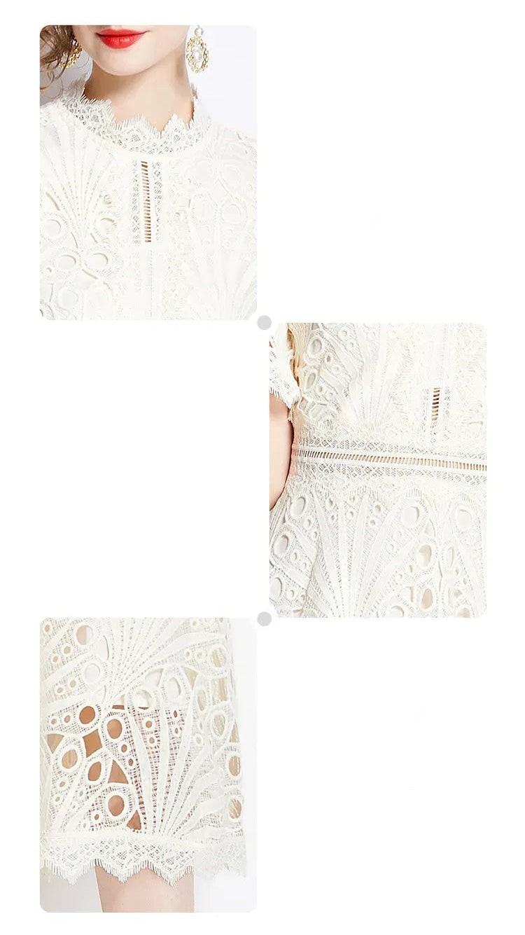 Vestido de Renda Elegante Florence