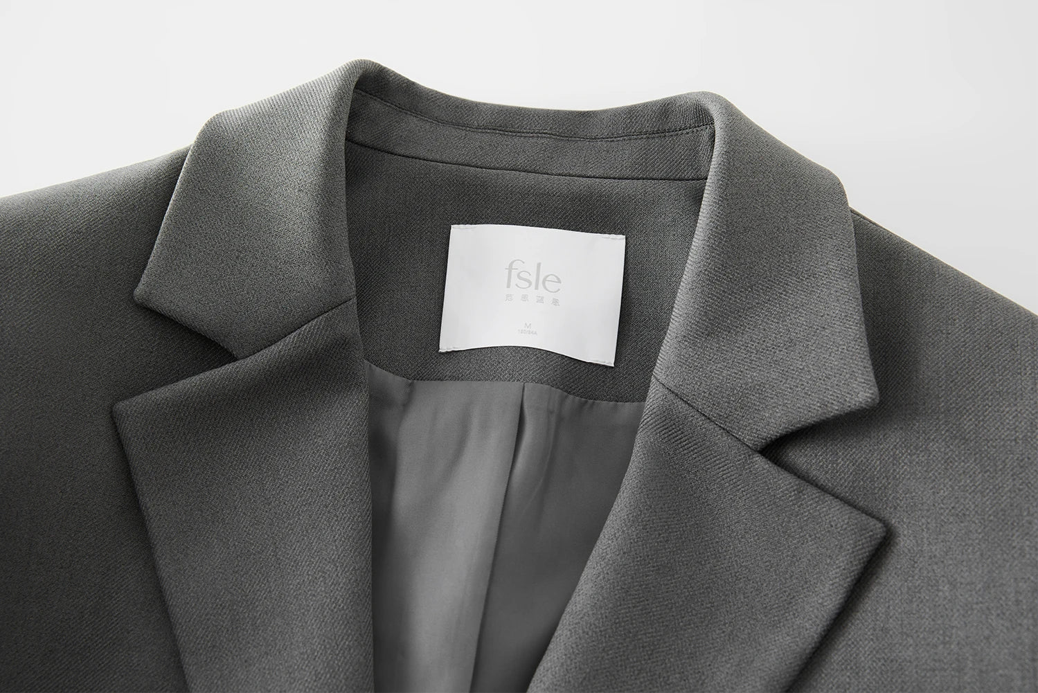 FSLE Women Spring Black Suit Sets Office Lady Temperament Short Single Button Blazers Full Length Trousers 25FS11065+25FS11066