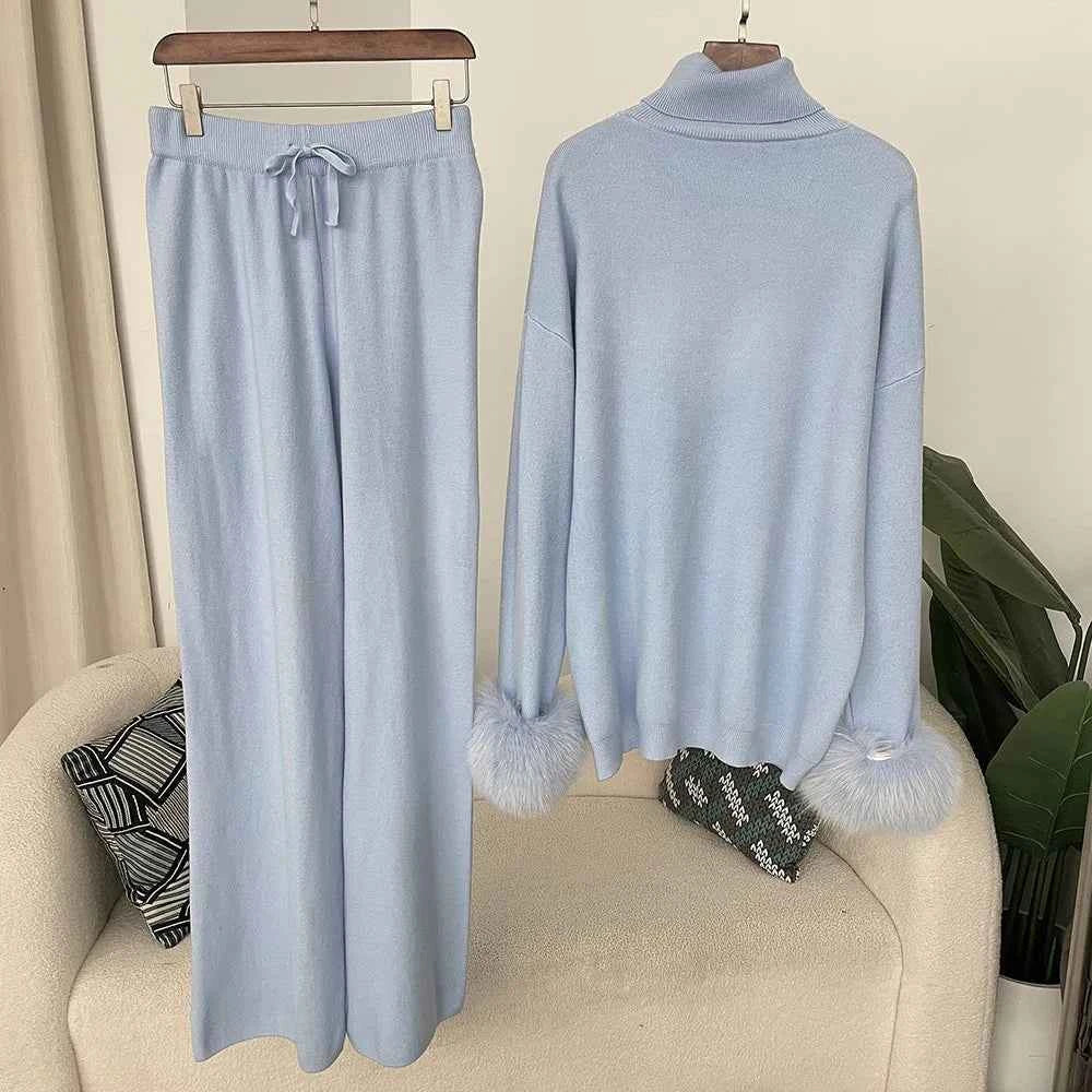 Conjunto Luxuoso de Inverno — Elegância Atemporal