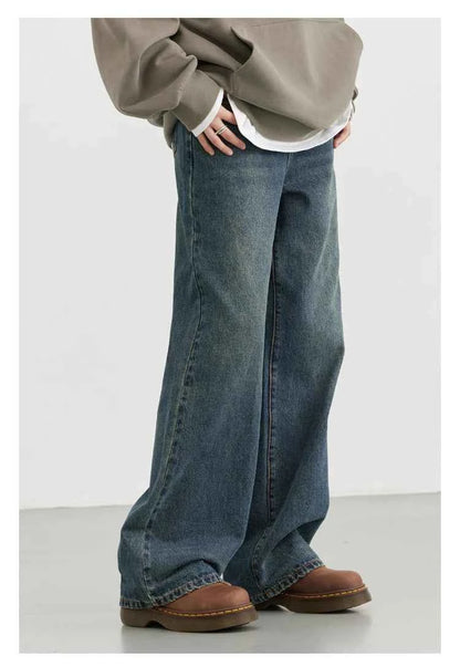 Calça Jeans Feminina Wide Leg Plus Size - AlmaChic