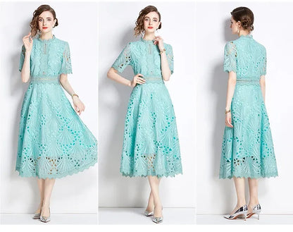 Vestido de Renda Elegante Florence