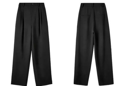 Sentubila mulher 3 peça conjunto roupas 2025 outono moda escritório wear preto colete blazer jaquetas perna larga calça conjunto 141z53019