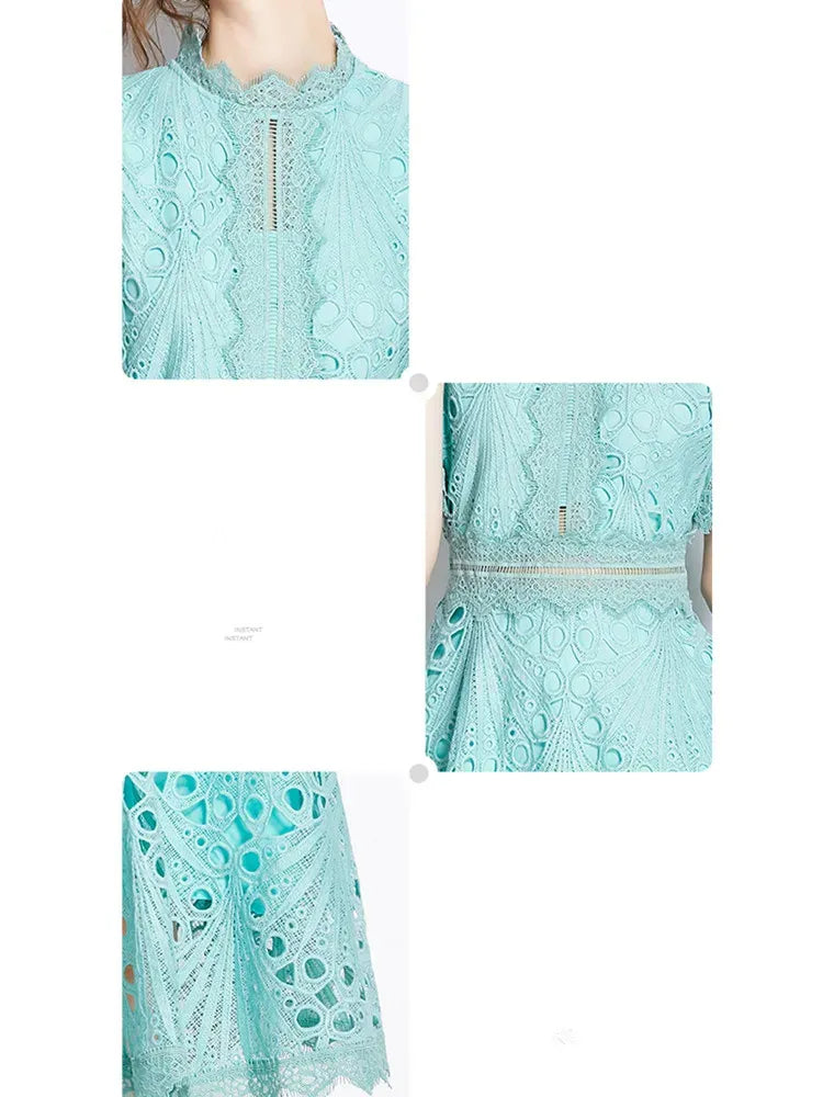 Vestido de Renda Elegante Florence