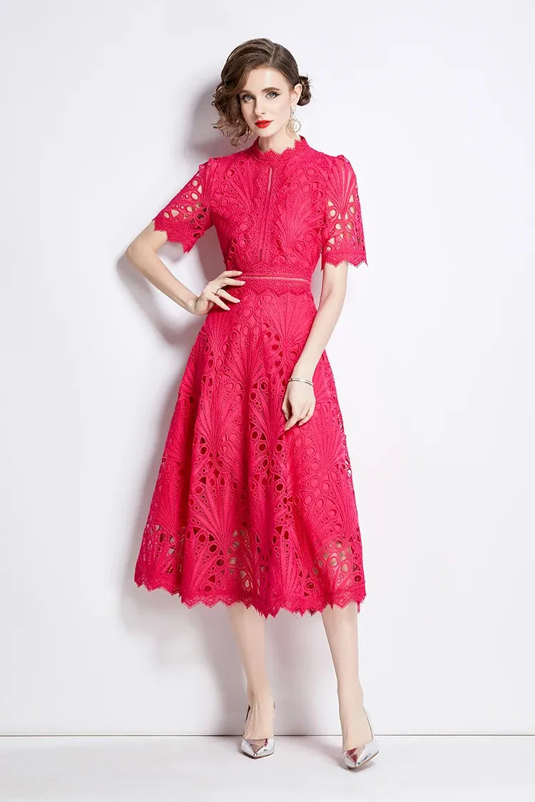 Vestido de Renda Elegante Florence