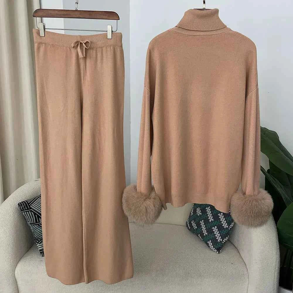 Conjunto Luxuoso de Inverno — Elegância Atemporal