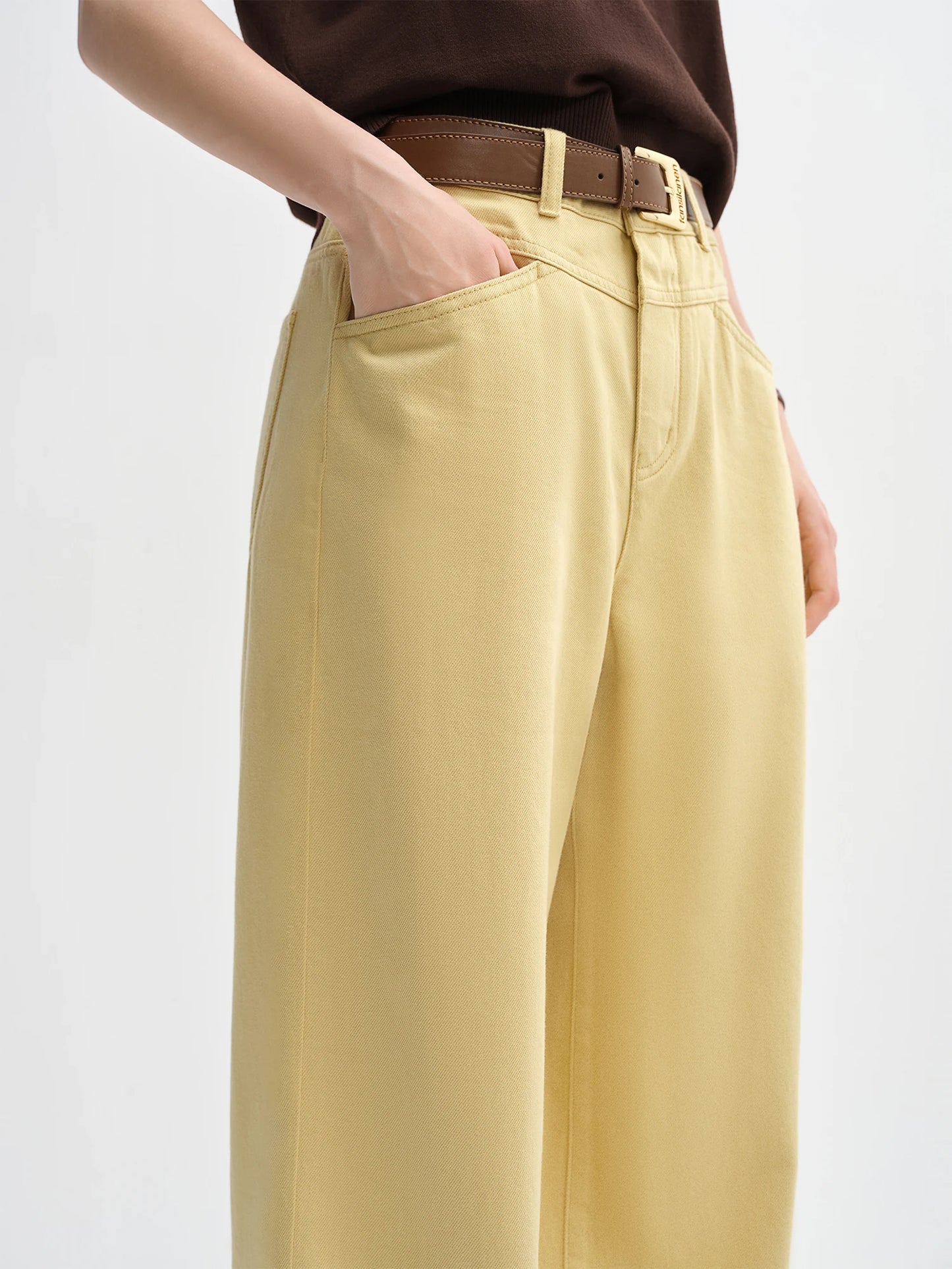 ​ Dushu 2025 jeans retos multicoloridos femininos – calças jeans casuais de pernas largas, conforto, uso diário, recém-chegado ​