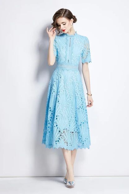 Vestido de Renda Elegante Florence