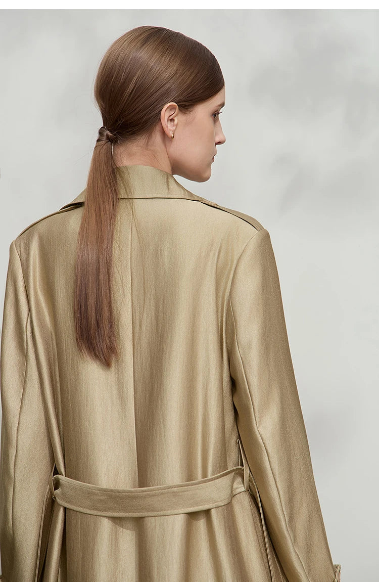 Trench Coat Feminino Madelyn Elegance - AlmaChic