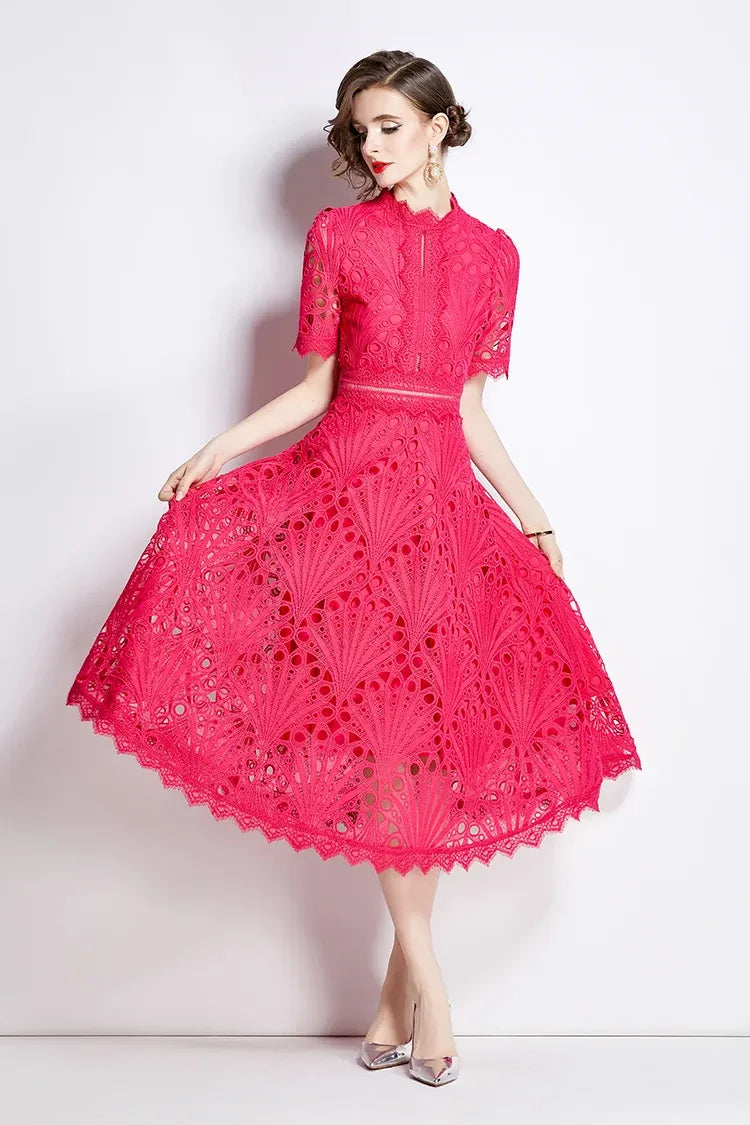 Vestido de Renda Elegante Florence