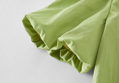 Vestido Feminino Elegância Francesa Gola Quadrada - AlmaChic