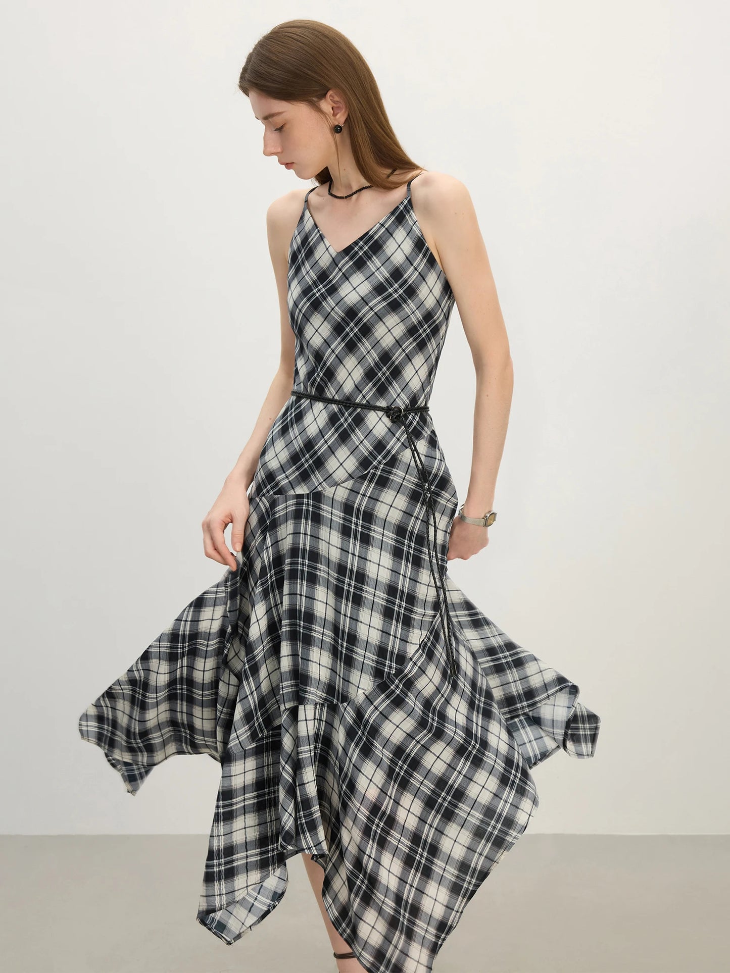 Vestido Xadrez Gabi - AlmaChic