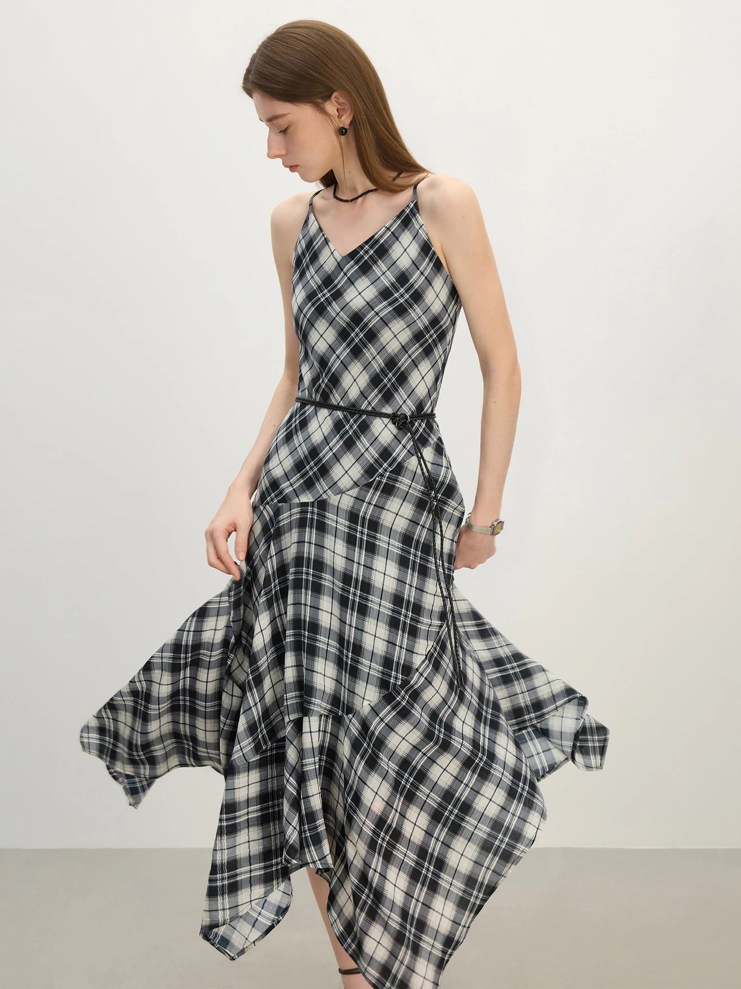 Vestido Xadrez Gabi - AlmaChic