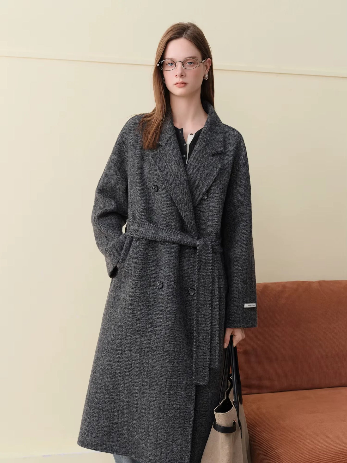 Casaco Feminino Inverno Europeu Méribel Corte Longo