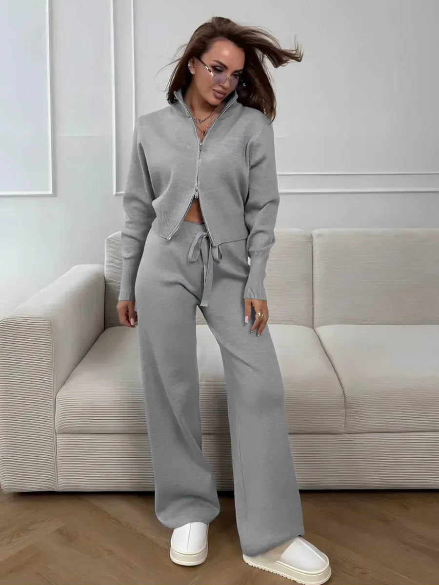 Conjunto Feminino Malha Conforto Elegante Élise