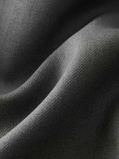 FSLE Women Spring Black Suit Sets Office Lady Temperament Short Single Button Blazers Full Length Trousers 25FS11065+25FS11066