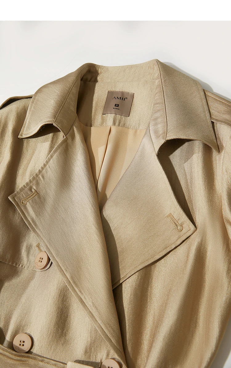 Trench Coat Feminino Madelyn Elegance - AlmaChic