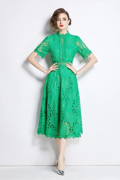 Vestido de Renda Elegante Florence