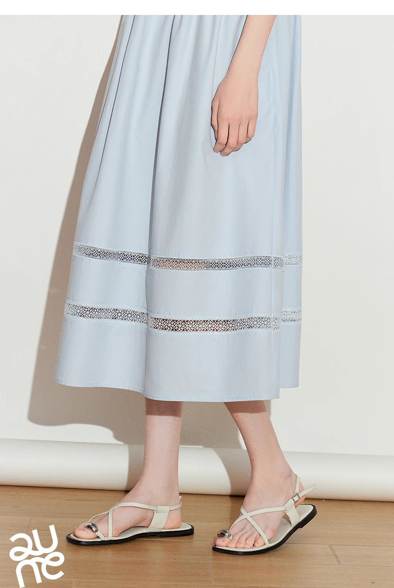 TOYOUTH Vestido feminino 2025 primavera novo vestido elegante 8519015