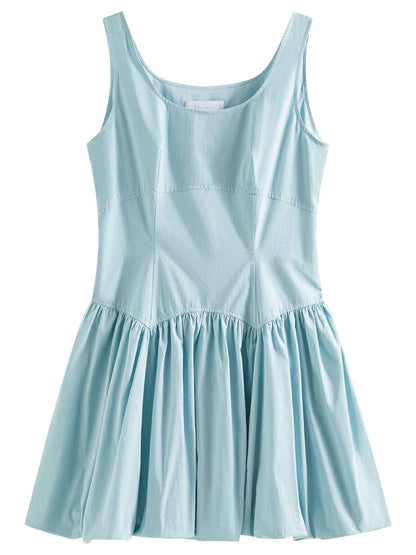 Vestido Curto de Algodão Pure Essence – Leveza e Sofisticação Natural