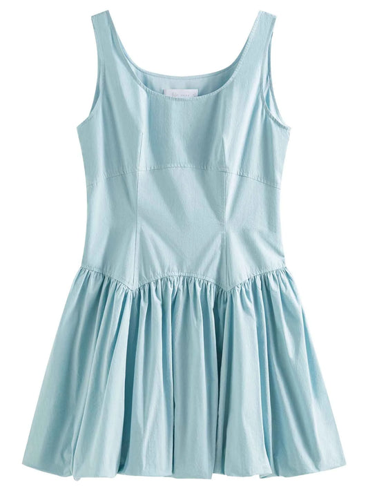 Vestido Curto de Algodão Pure Essence – Leveza e Sofisticação Natural