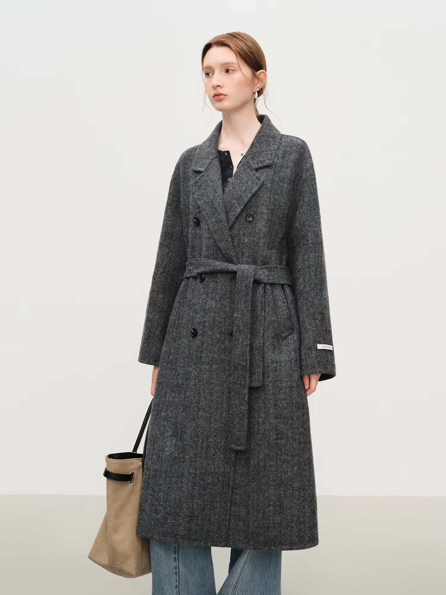 Casaco Feminino Inverno Europeu Méribel Corte Longo
