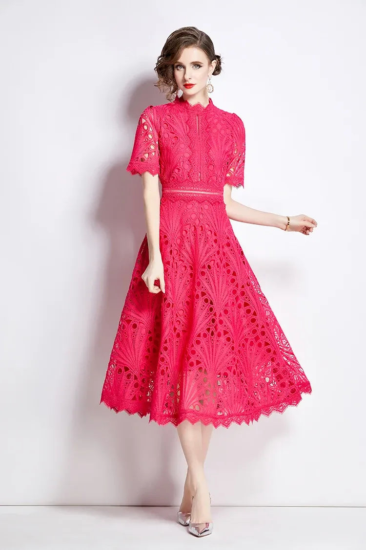 Vestido de Renda Elegante Florence