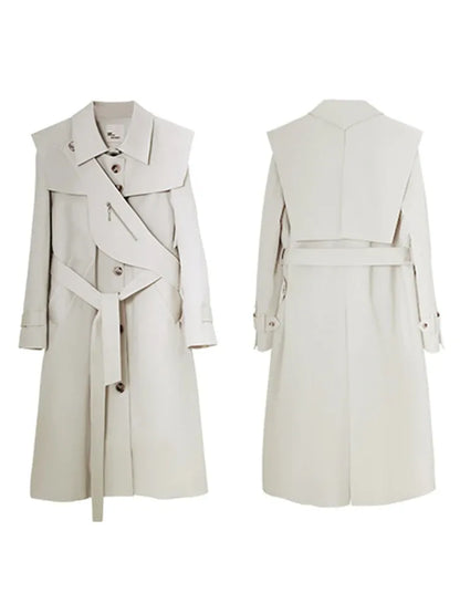 Trench Coat Feminino Helena — Estrutura, Versatilidade e Presença Urbana