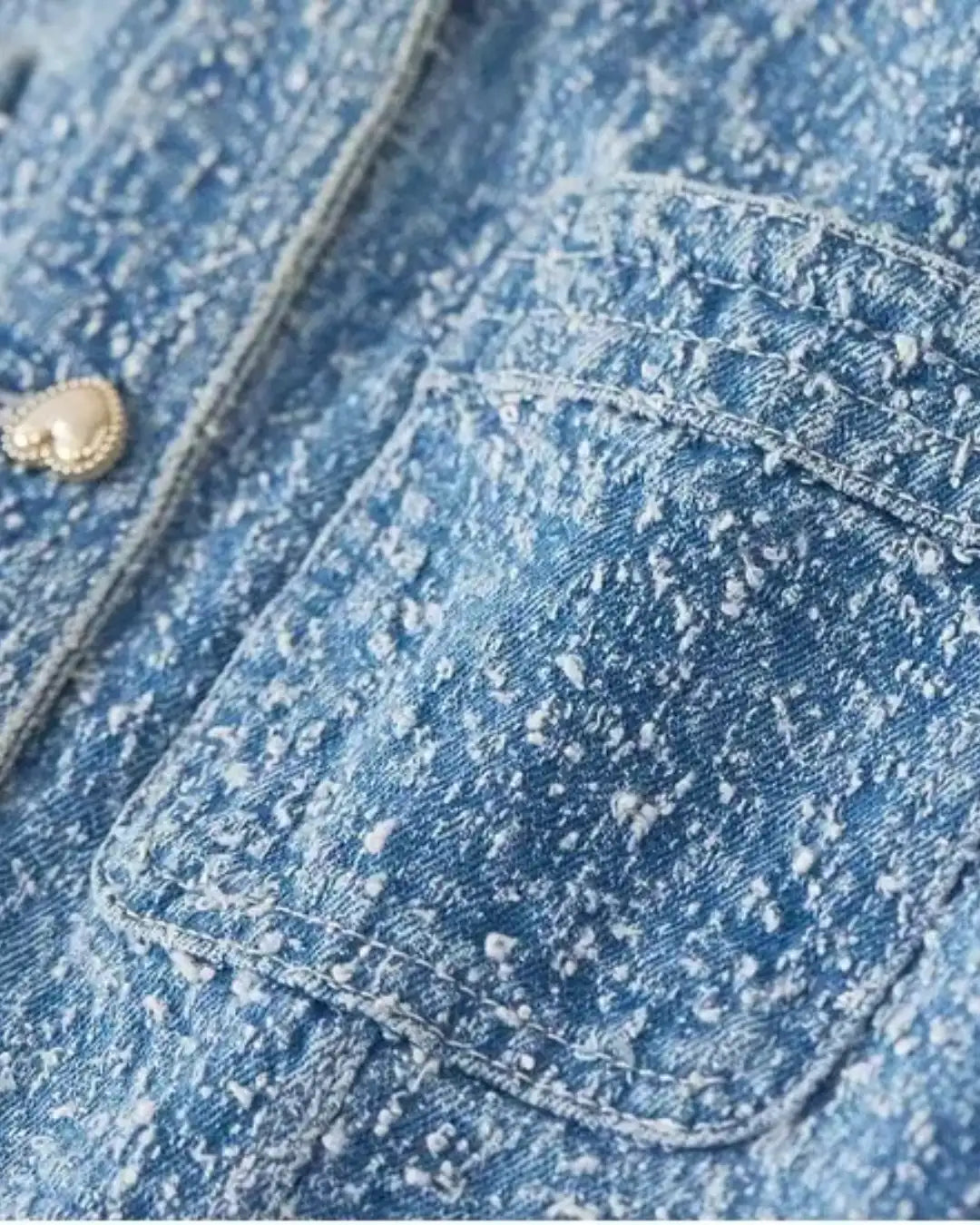 Casaco Tweed Feminino Charlotte – Alfaiataria Elegante para Outono e Inverno