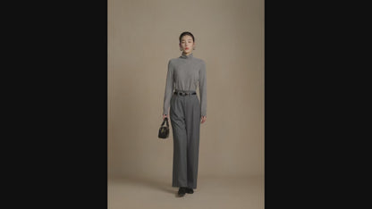 Calça de Lã Feminina Elegância