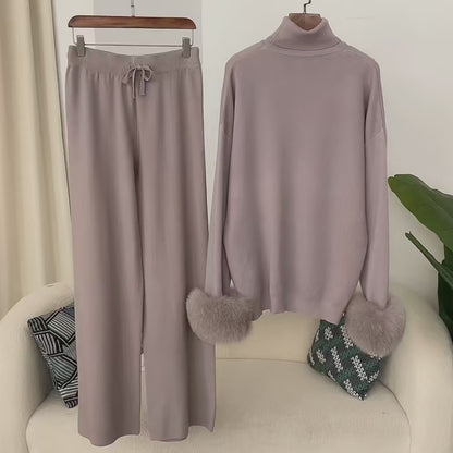 Conjunto Feminino Inverno Luxo Camille Fur