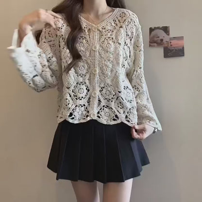 Cardigan Feminino Tricô – Leveza e Elegância em Todas as Estações