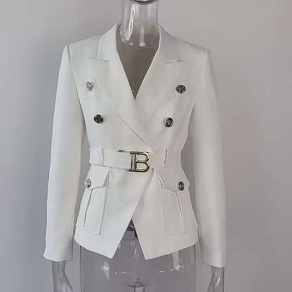 Blazer Feminino Alfaiataria Estruturado Bianca Élite
