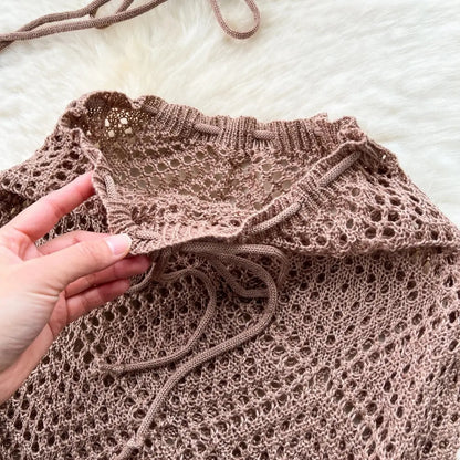 Saída de Praia Crochê Franja – Kaia