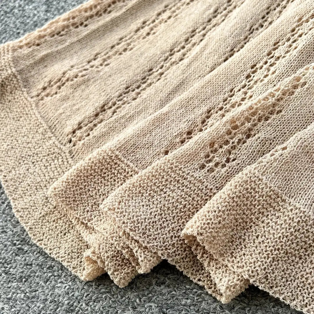 Saída de Praia Longa Tricot Rendado – Maelle