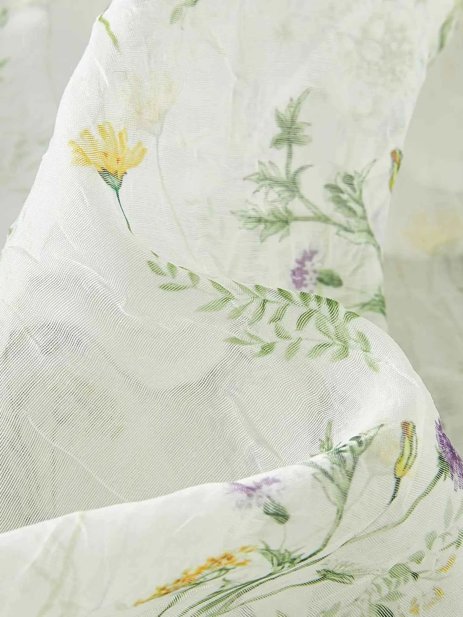 Vestido Midi Floral Feminino Jardin - Alças Finas & Cintura Alta