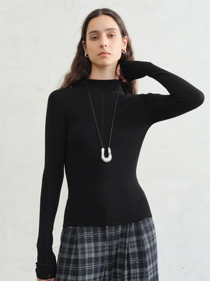 Blusa Térmica Feminina Vienne Meia Gola AlmaChic